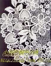 爱尔兰钩针花边图解 钩针基础----佩斯利的爱尔兰花边的花型