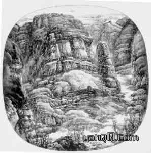清新山水画 刘皓：清新徐来 山水壮哉