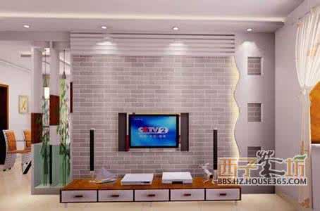实用电视墙 【实用】中看又中用的电视墙就该这么设计