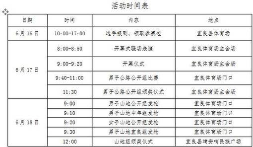 2017体育赛事时间表 体育赛事2017时间表 如何科学制定2017中考体育锻炼时间表