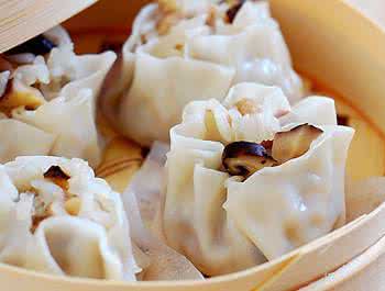 糯米烧麦 糯米鸡肉烧麦