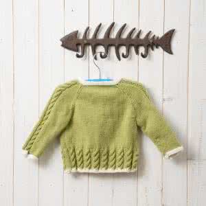 怎样打宝宝外衣毛线 【棒针】宝宝外衣