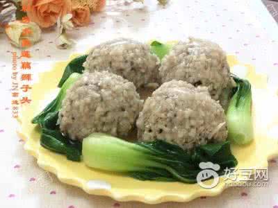 莲藕清蒸狮子头的做法 莲藕狮子头的做法大全