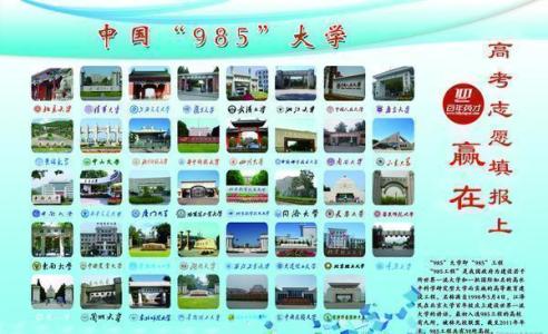 985大学的王牌专业 985 211大学王牌专业 盘点既是985又是211的大学,清华北大等985王牌专业解读