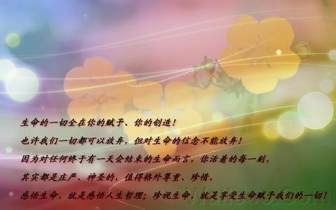 生命缘顾洁还活着吗 活着，千万别错过生命