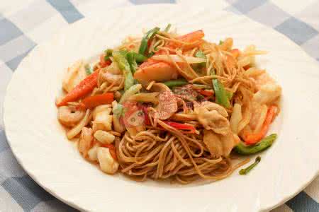 海鲜炒面 日式海鲜炒面