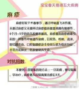 宝宝重大疾病保险 盘点春天宝宝最容易得的5大疾病