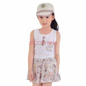 小背心童装 【童装系列】苜蓿草女童小背心