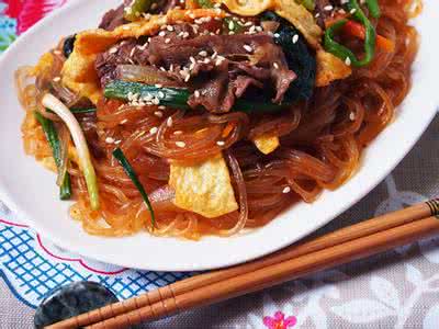 韩式杂菜炒粉丝 韩式炒粉丝