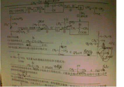 高三有机化学知识点 高三化学必考知识点梳理八：有机化学基础2