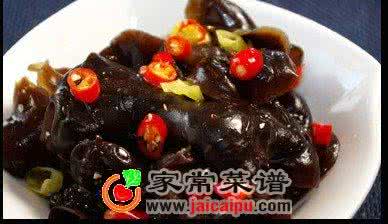 凉拌木耳的家常做法 家常木耳做法菜谱