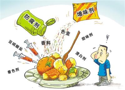 食品添加剂专用柜图片 儿童专用食品多为噱头 尽量选择无添加剂食品