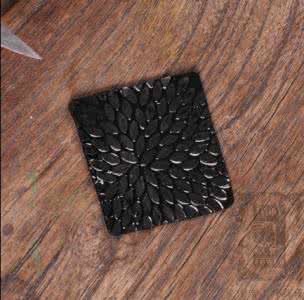 橡皮章热缩片教程 橡皮章雏菊热缩片浮雕教程