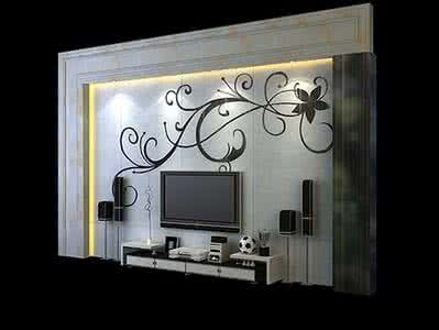 10款非概念艺术石材背景墙