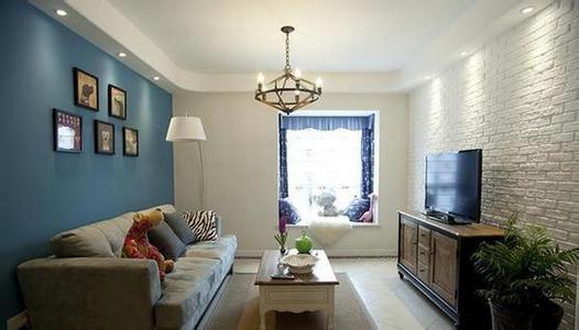 简约地中海装修效果图 简约地中海装修效果图：9万装修70平简约地中海美家