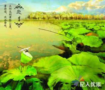 处暑诗词 诗词话处暑:四时俱可喜,最好新秋时