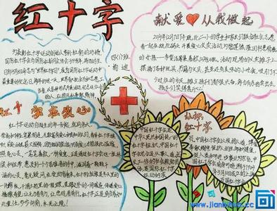 世界红十字会的来历 世界红十字会手抄报