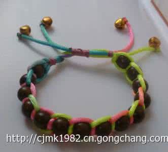 手链绳结打法 手工绳结----макраме花边手链