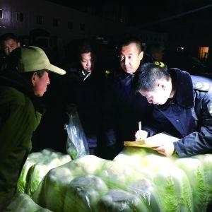 菜市场 食品安全 记者凌晨菜市场直击食品安全快检