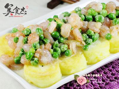 虾仁玉子豆腐 虾仁烧玉子豆腐----爽滑鲜嫩 美味清香【厨屋飘香】