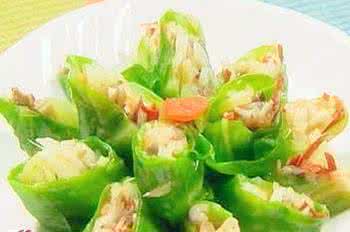 好吃的家常菜做法 翠玉白菜 翠玉白菜卷的做法,翠玉白菜卷怎么做好吃,翠玉白菜卷的家常做法