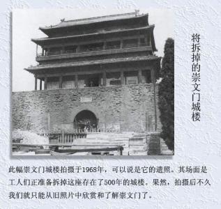 老北京的城门 老北京的城门知多少