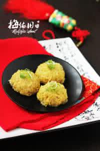 黄金丸子 北方过年最经典的团圆菜——黄金丸子