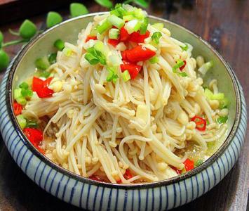 凉拌金针菇的做法 【图文】凉拌金针菇的做法