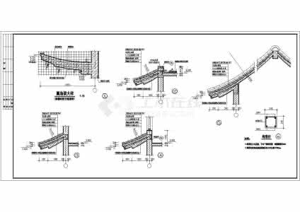 仿古建筑设计图纸 二层仿古建筑设计方案图纸