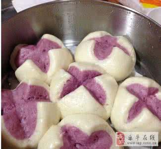 紫薯面食多种花样做法 【健康面食】紫薯馒头