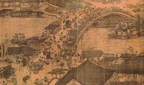 清明上河图之城管来了 清明上河图里竟然有城管 为何不管小贩？