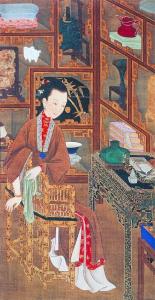 故宫十二美人图 珍稀宝物 揭秘故宫馆藏清宫“十二美人图”