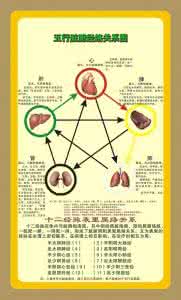 五行脏腑经络关系图 【中医知识】《五行脏腑经络关系图》和《高清穴位图》