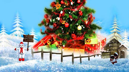 精美flash音画欣赏 圣诞歌曲精选43首【精美音画】