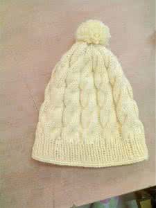 棒针编织帽子最新花样 【棒针帽子】男孩女孩帽