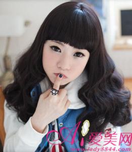 自然卷发如何打理 露露公主 韩式可爱的自然卷发DIY