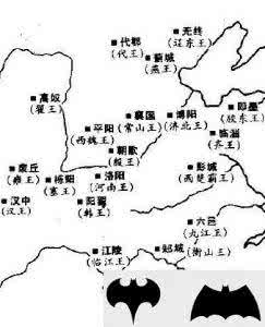 项羽分封18路诸侯地图 项羽分封十八路诸侯 其中最忌惮谁 项羽分封十八路诸侯