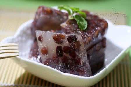 马蹄糕好吃吗 蜜豆马蹄糕---吃了忘不掉