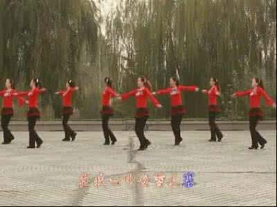 云裳广场舞燃烧我的爱 云裳广场舞 广场舞燃烧我的爱背面教学