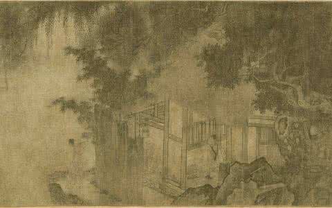 卢仝烹茶图 刘松年 烹茶图 刘松年《卢仝烹茶图卷》-宋代刘松年卢仝烹茶图全卷高清大图赏析
