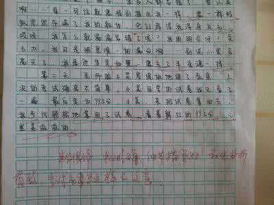 中考满分友情作文叙事 璧友轩评批中考满分作文《心里美滋滋的》