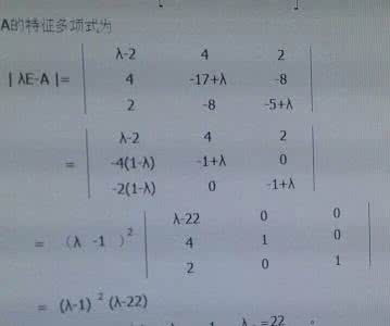 求矩阵特征值的方法 矩阵的特征值怎么求 求矩阵特征值的两种经典方法
