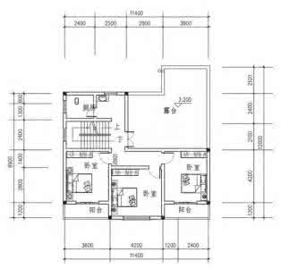 真实农村房子卧室照片 农村建房子 5卧室全南向户型 后院带猪圈超实用