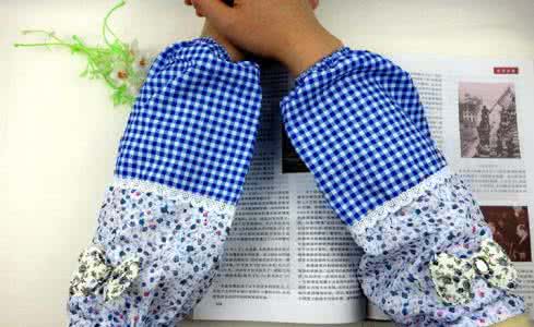 套袖 袖套 转载 最新流行款 短袖套 套袖 袖套 格子袖套 羽绒服袖套 带花边 做法 详细