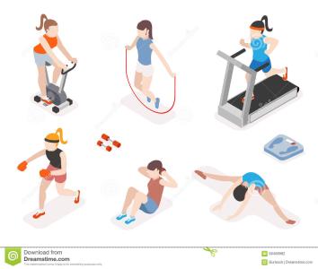 女生在健身房锻炼顺序 去健身房锻炼的顺序 健身正确的锻炼顺序,以及训练前后的饮食安排!