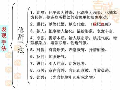 对偶是修辞手法吗 浅谈古代诗歌中的对偶手法