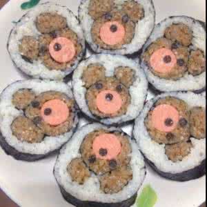 小熊寿司的做法视频 小熊寿司的做法