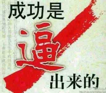 《成功是逼出来的》