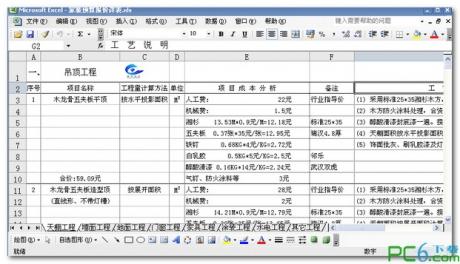 家装预算清单 家装预算单怎么看