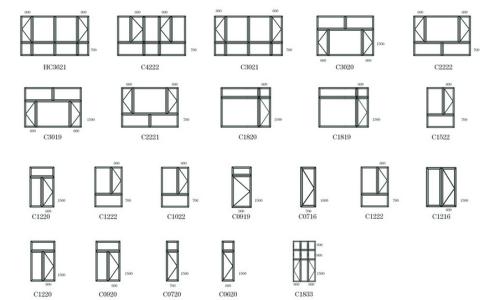 窗户尺寸的标准尺寸2.3 窗户尺寸有哪些